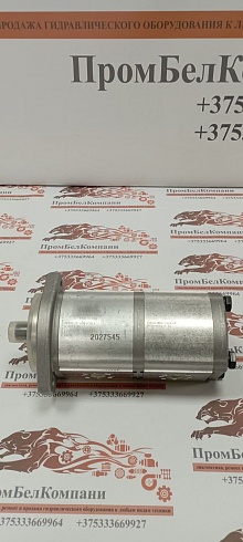 Гидронасос шестеренный двухсекционный Casappa PLP20.20-07S1/20.1 6 D/FS-EL ( 66615145 ) + PLP20.16D0-LE B/EA-N-EL-P FS для кормораздатчика самоходного KUHN SPV 12