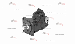 Картинка запчастей: 51V250 Гидромотор аксиально-поршневой SAUER DANFOSS 51V250-RC8N-HZB1-CNC2-ACA-050AAH0-2000 ( 83028106 ) для зерноуборочного комбайна Claas Lexion 600