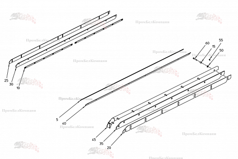Защита SPI.00637 для свеклоуборочного комбайна Grimme Rexor 620/630
