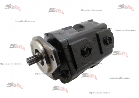 Гидравлический насос шестеренный  двухсекционный Hydreco X1A5-5-2-181715-1A (181715-1А) для двигателя Deutz 2012