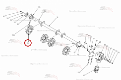Картинка запчастей: Пальцевый диск 006.00682 для свеклоуборочного комбайна Grimme Rexor 620/630