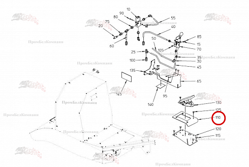 Заслонка 015.85914 для свеклоуборочного комбайна Grimme Rexor 620/630