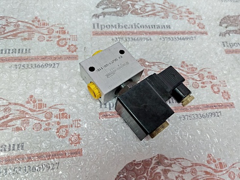  Гидравлический клапан Comatrol EV 06/C1-DG в сборе с электромагнитной катушкой Comatrol 220V 28W + гидравлический клапан (сердечник) EV06C1