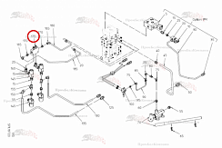 Картинка запчастей: Клапан спуска тормозной B92.04735 для свеклоуборочного комбайна Grimme Rexor 620/630