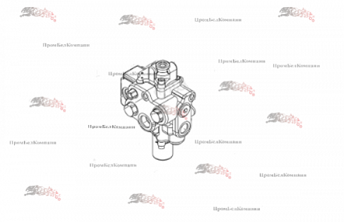 Гидрораспределитель золотниковый NABTESCO 334/G6735 (S25D4-16) для JCB 210X LC
