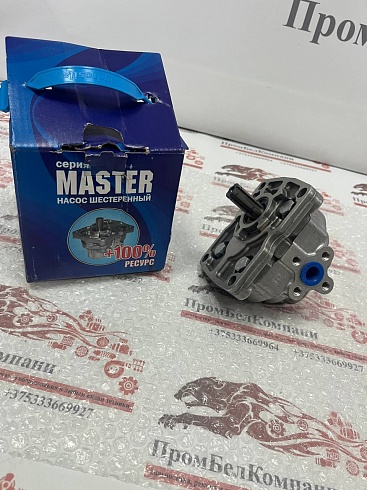 Гидронасос шестеренный Hydrosila MASTER НШ 16М-3 28 / НШ16М-3 /  НШ-16М-3 для  ВТ-100Н, ВТ-100Д, ВТ-100ДС, ВТ-100Т, ВТ-100, ВТ-130, ДТ-75, ДТ-175М “Волгарь”, ВТ-150Д