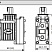 Электромагнитный клапан Sauer Danfoss 11177346 ( 11107365 ) 11177359 PVEA для PVG32 / PVG100 11 - 32 V 