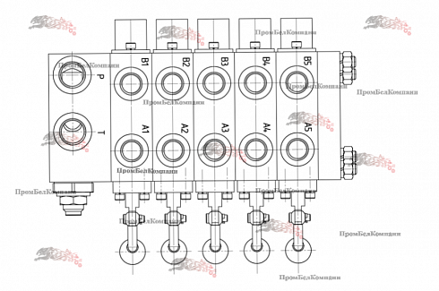 Изображение гидрораспределитель белгидромаш ргм10/3т 