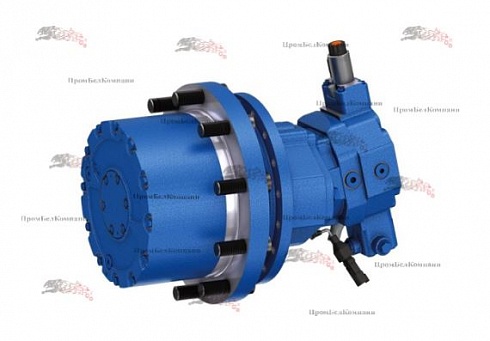 Редуктор хода в сборе с гидромотором Bosch Rexroth A6VE085 EP100P000A/71MWV0Y2Z92AH-0 (MNR: 2150208)