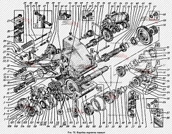 Картинка коробка передач / кпп эо-3322.53.01.000а для эо-3322