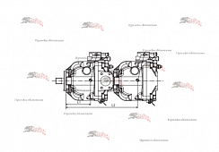 Фотография JRLS60 Гидронасос двухсекционный (тандемный) SAUER DANFOSS 11141104 ( 83027658 + 83027557 )  JR-L-S60B-BS-32-26-NN-N-3-T0CE-A2N-NNN-JJJ-P00 +  JR-L-S60B-BS-32-26-NN-N-3-S1NE-A2N-NNN-JJJ-P00