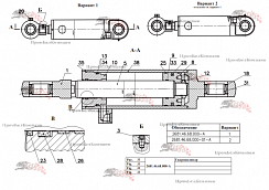 Картинка гидроцилиндр 2681.46.68.000-а-fp амкодор 2681, амкодор-2662