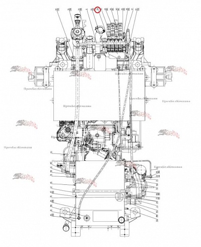 Секция гидрораспределителя BOSCH REXROTH R917010434 / SB-23-21/L70EHS/100-02M0_M0_C30/3S3J1EXC гидрораспределителя R917010056 SB23-EHS1 для МТЗ 3022, 3522