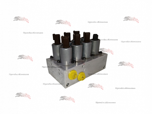 Гидравлический клапан Parker 141112 R1 в сборе с  электромагнитными катушками X269768241 ( TM 85302 24V ) /  X269768122 ( TM 85401 12V )