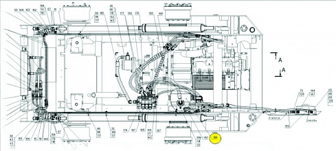 Фильтр всасывающий / напорный Sofima TLM115FD1BB6TOXX  для Амкодор-211Е