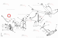 Картинка запчастей: Каркас 015.76316 для свеклоуборочного комбайна Grimme Rexor 620/630