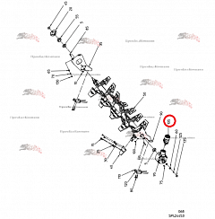 Фото tg240 гидромотор героторный parker tg0240ew461laay / b92.50273 для свеклоуборочного комбайна grimme rexor 620/630