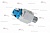Картинка датчик давления euroswitch 41c20865t70d (nс) для амкодор 332,342,352, 2631