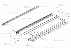 Картинка запчастей: Защита SPI.00605 для свеклоуборочного комбайна Grimme Rexor 620/630