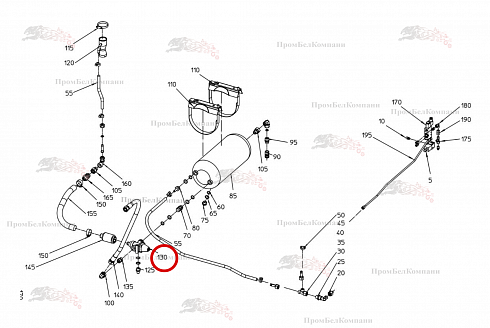 Регулятор давления B89.02278 для свеклоуборочного комбайна Grimme Rexor 620/630