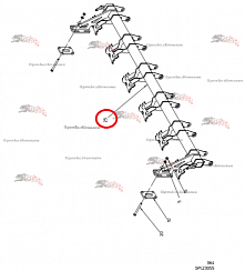 Картинка запчастей: Опорная рама дообрезчика 101.06870 для свеклоуборочного комбайна Grimme Rexor 620/630