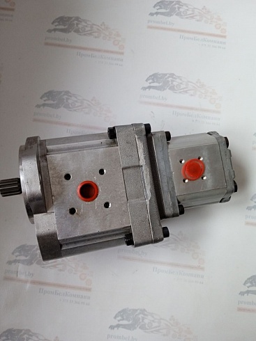 Гидронасос шестеренный 2-ух секционный Sauer Danfoss 211.25.036.0C SNW3NN/022 + 111.20.325.00 SNP2NN/014