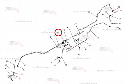 Распределитель VPBM-3-145 B92.20023 для свеклоуборочного комбайна Grimme Rexor 620/630