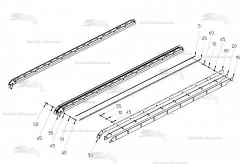 Защита SPI.00605 для свеклоуборочного комбайна Grimme Rexor 620/630