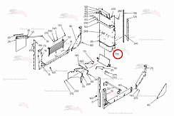 Картинка запчастей: Стенка канала 015.82519 для свеклоуборочного комбайна Grimme Rexor 620/630