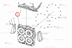 Картинка запчастей: Распределительная коробка B92.05996 для свеклоуборочного комбайна Grimme Rexor 620/630