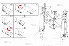 Картинка запчастей: Опорный ролик 602.00052 для свеклоуборочного комбайна Grimme Rexor 620/630