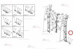 Картинка запчастей: Головная часть разгр. трансп. бункера 101.05393 для свеклоуборочного комбайна Grimme Rexor 620/630