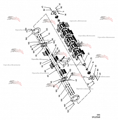 Картинка запчастей: Счищающий вал SPI.23568 для свеклоуборочного комбайна Grimme Rexor 620/630