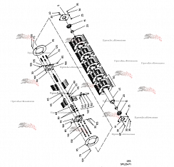 Картинка запчастей: Счищающий вал SPI.23471 для свеклоуборочного комбайна Grimme Rexor 620/630