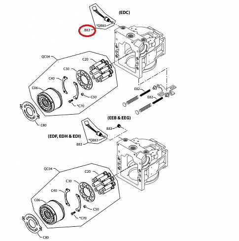 Датчик скорости Sauer Danfoss KPPG15408 для гидромоторов и гидронасосов