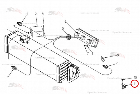 Температурный датчик B81.00545 для свеклоуборочного комбайна Grimme Rexor 620/630
