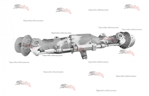 Ведущий мост JCB 453/M7252 ( 453M7252 ) для JCB 535-95