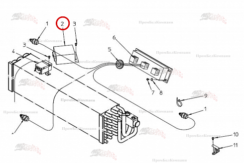 Модуль B81.00544 для свеклоуборочного комбайна Grimme Rexor 620/630