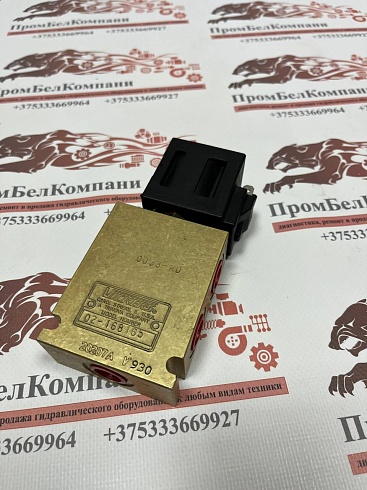 Электромагнитный клапан Eaton VICKERS ( Sauer Danfoss ) 02-168165 / SV1-10-4-6T-24DQ в сборе с катушкой Eaton VICKERS 02-178073 24 VDC
