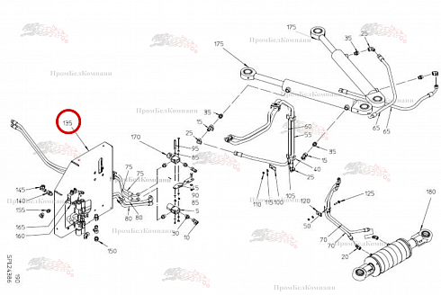 Каркас 015.76316 для свеклоуборочного комбайна Grimme Rexor 620/630